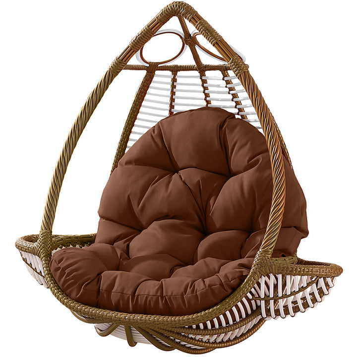 Hammock Chair Seat Cushion Hanging Swing Seat Pad Thick Hanging Chair Back Pillow Home Office Furniture Accessories Image 7