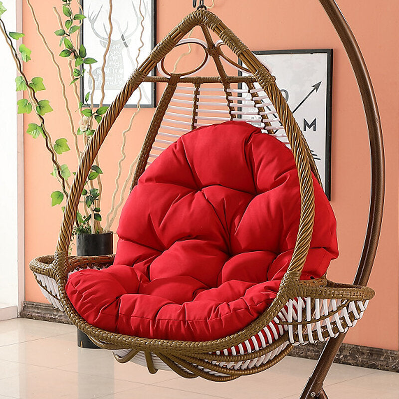 Hammock Chair Seat Cushion Hanging Swing Seat Pad Thick Hanging Chair Back Pillow Home Office Furniture Accessories Image 9