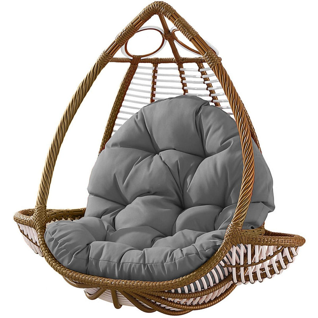 Hammock Chair Seat Cushion Hanging Swing Seat Pad Thick Hanging Chair Back Pillow Home Office Furniture Accessories Image 10