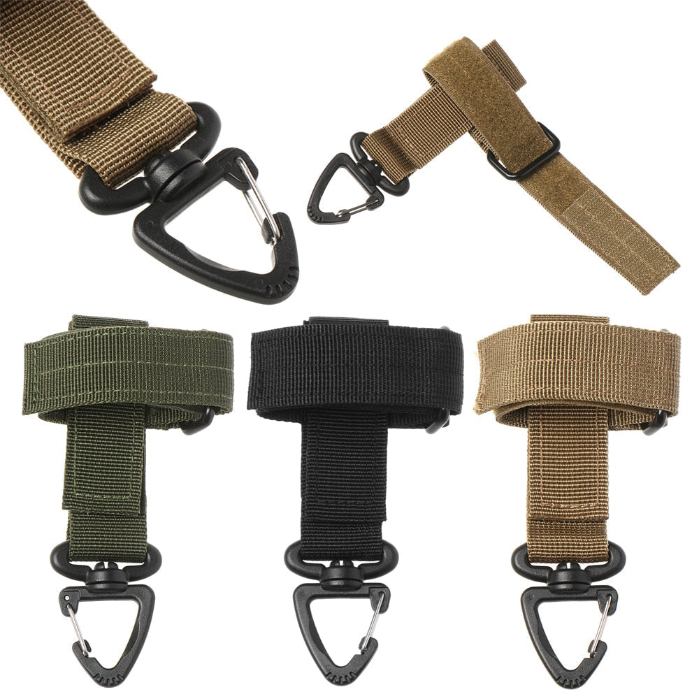 Glove Hook Safety Clip Outdoor Gloves Climbing Rope Storage Buckle Anti-lost Adjust Camping Glove Hanging Buckle Image 6