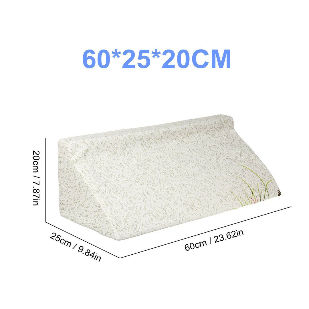 High Density Sponge Bed Pillow Orthopedic Back Pain Leg Rest Elevation Cushion Foot Pad Image 12