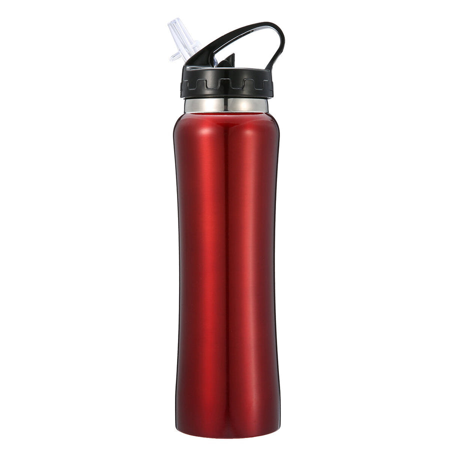 Insulated Stainless Steel Sports Water Bottle Leakproof 550ml Vacuum Thermos Cup Image 1