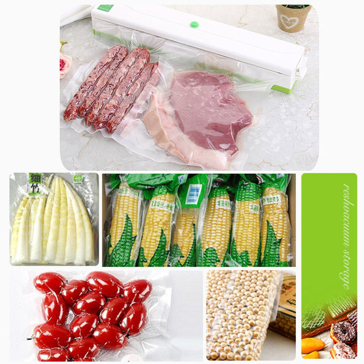 Household Food Vacuum Sealer Packaging Machine Film Sealer Including 10 Bags Image 5