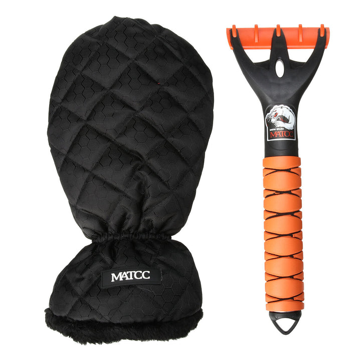 Ice Scraper Mitt for Windshield Car Ice Scraper Glove Waterproof and Warm Small Car Window Snow Scraper Tool for Freezer Image 7