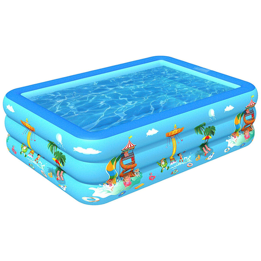 Inflatable Swimming Pool Family Swimming Pool Children Pool Outdoor Water Play Kids Toys Image 1