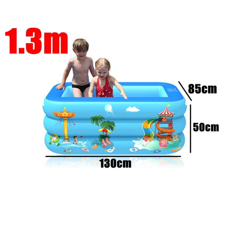 Inflatable Swimming Pool Family Swimming Pool Children Pool Outdoor Water Play Kids Toys Image 1