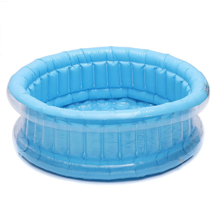 Inflatable Swimming Pool Baby Kids Water Play Kiddie Pools Ocean Ball Pool Bathtub Camping Travel Image 1