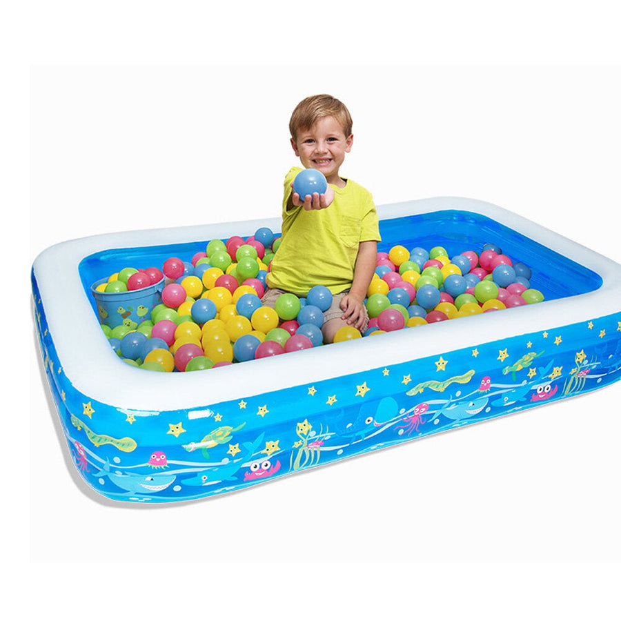 Inflatable Swimming Pool Kids Adult Yard Garden Family Party Outdoor Indoor Playing Inflatable Bathtub Image 1