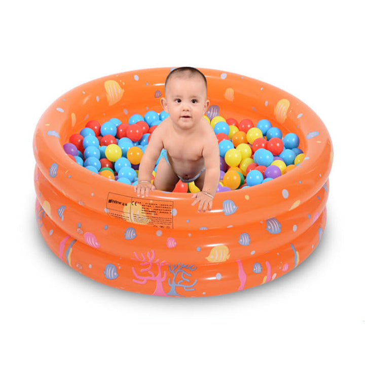 Inflatable Swimming Pool Portable Outdoor Children Basin Bathtub Kids Pool Baby Swimming Pool Water Play Image 2