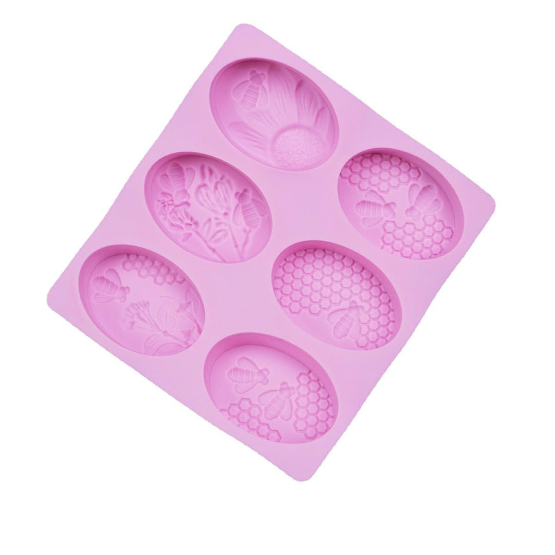 Honey Bee Soap Mold DIY Cake Chocolate Candy Sugar Cookie Ice Mold Baking Tool Baking Mold Image 4