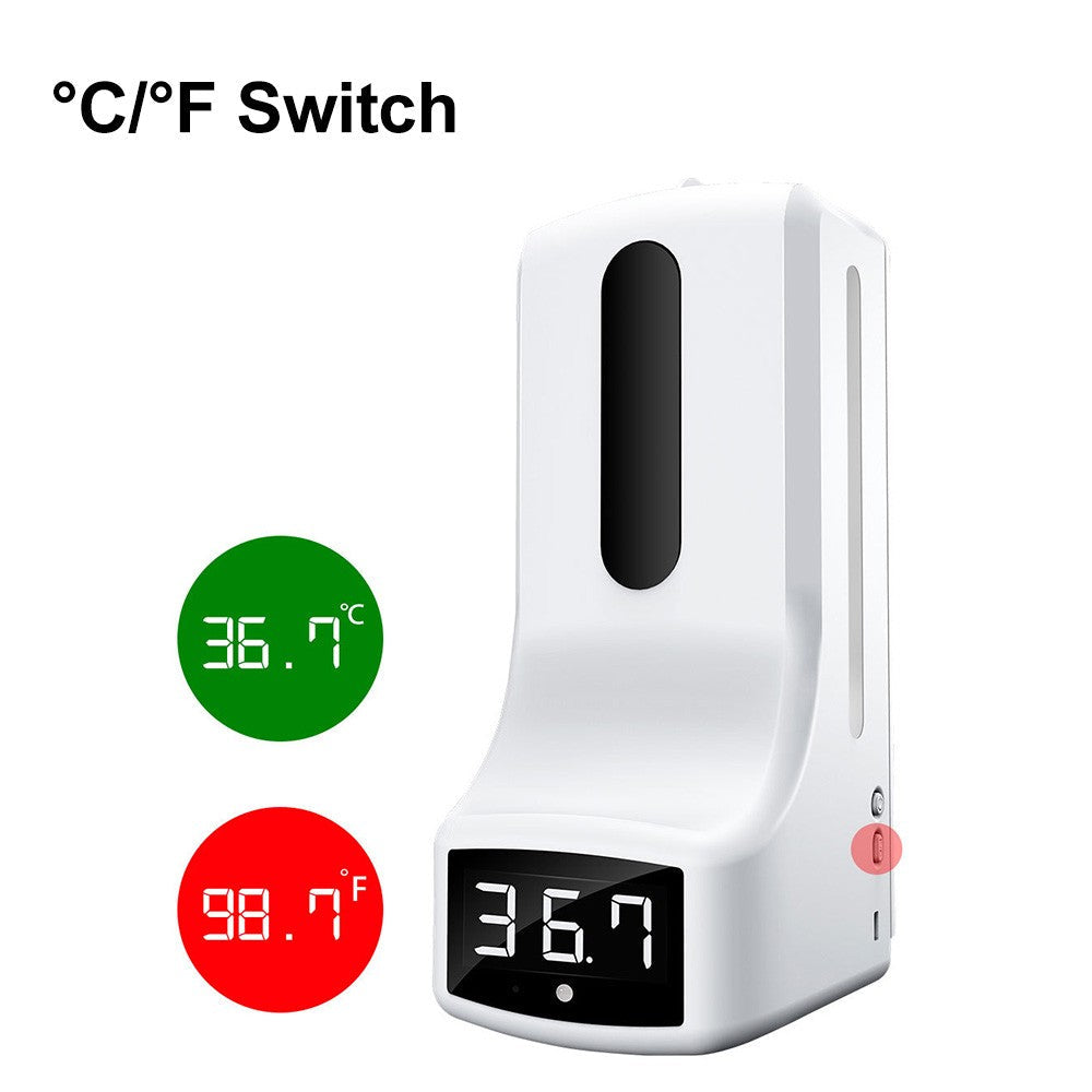 IR Automatic Temperature Measurement And Disinfection Machine With Bracket Wall-hanging/Tripod-fixed C/ F Automatic Image 3