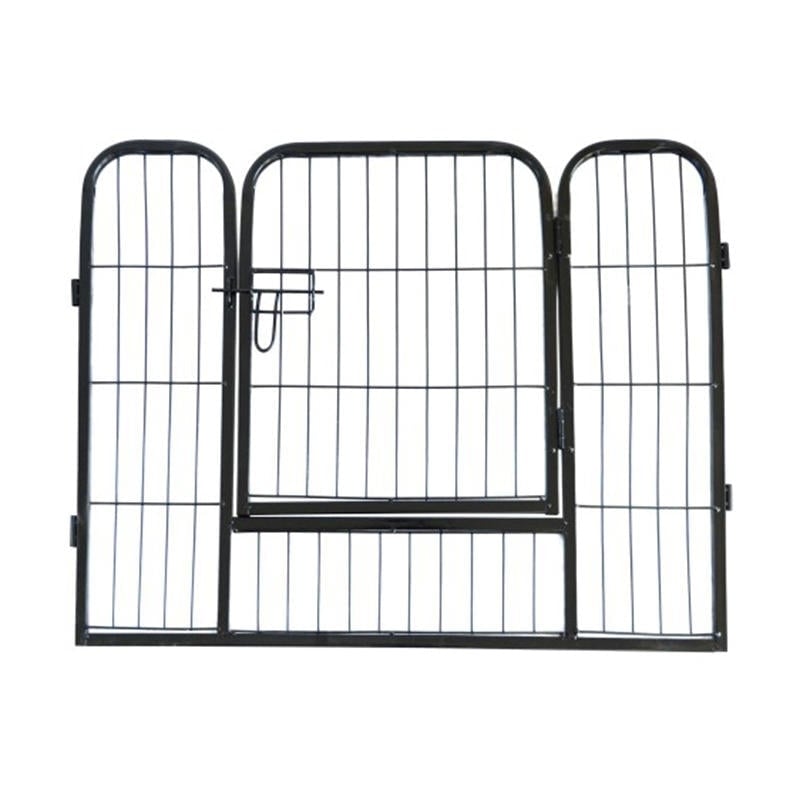 fine Wholesale Cheap Best Large Indoor Metal Puppy Dog Run Fence Iron Pet Dog Door Playpen Image 3