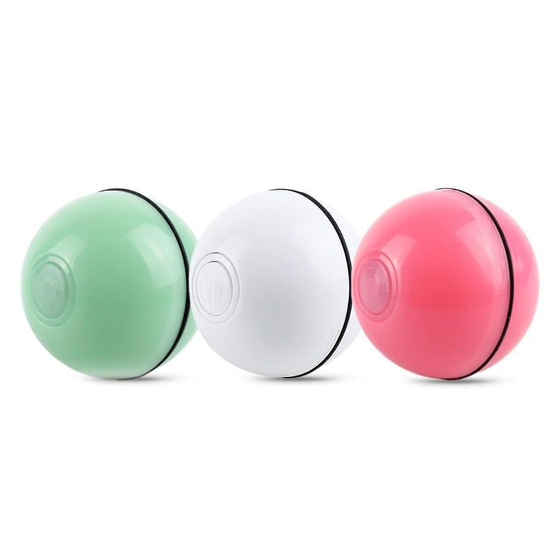 Interactive Pet toxic 360 Degree Self Rolling Balls Image 1