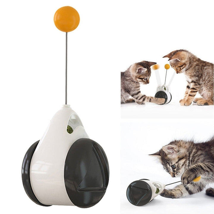 Irregular Cat Toy Rotating Ball Self-Balance Wheel Pet Toy Cute Interactive Toys Funny Kitty Toys Pet Supply Image 4