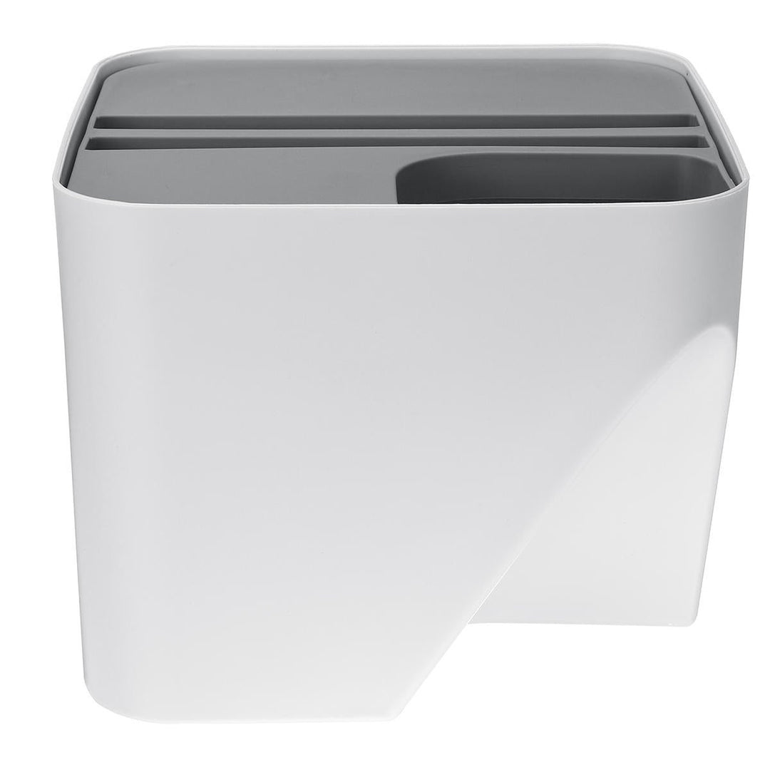 Kitchen Bathroom Trash Can Stacked Sorting Waste Bins Recycling Household Image 12