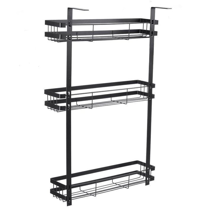 Kitchen Refrigerator Storage Rack Refrigerator Side Hanger Rack Holder Shelf Guardrail Image 4