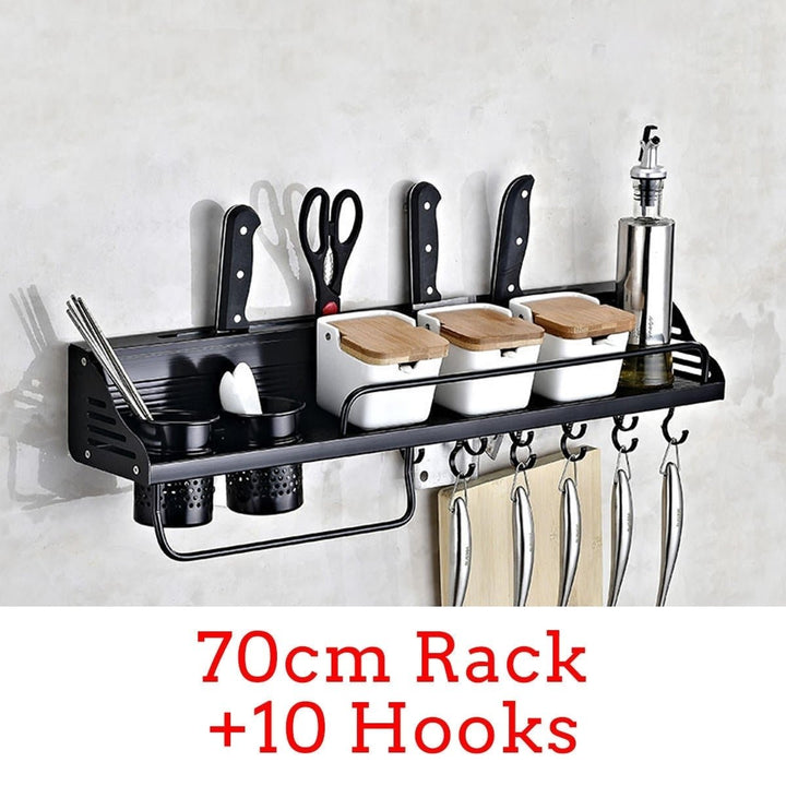 Kitchen Organization Storage Rack Wall Mount Coffee Cup Mug Cupboard Holder Shelf Hanger Image 1