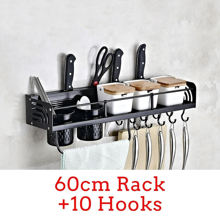 Kitchen Organization Storage Rack Wall Mount Coffee Cup Mug Cupboard Holder Shelf Hanger Image 11