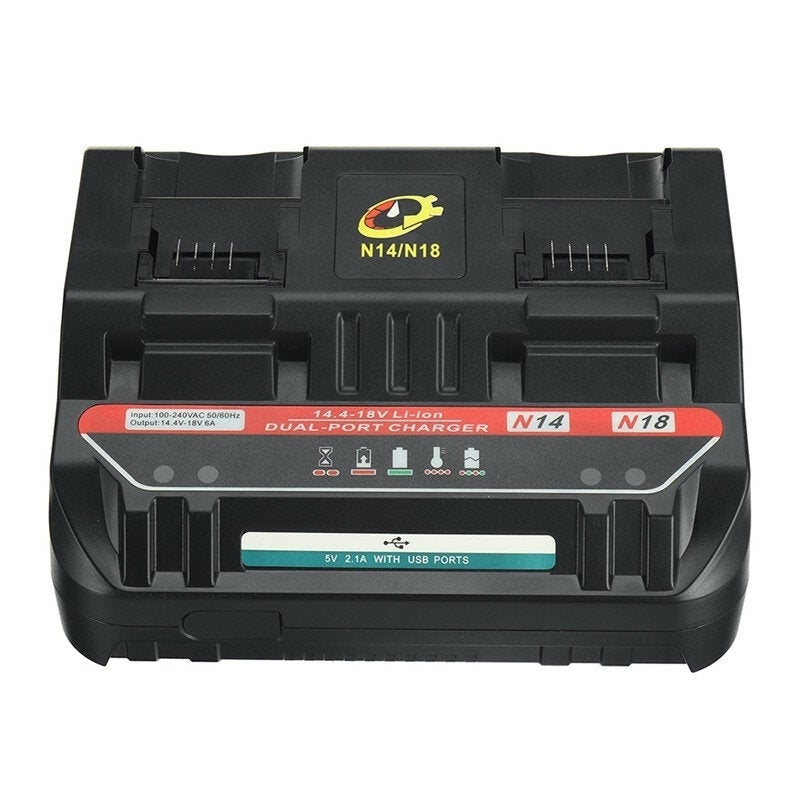 Li-ion Battery Charger 5V 1.5A AU/EU/US/UK Plug Charging Current For MILwaukee 14.4V-18V M14 M18 Li-ion Battery Power Image 1