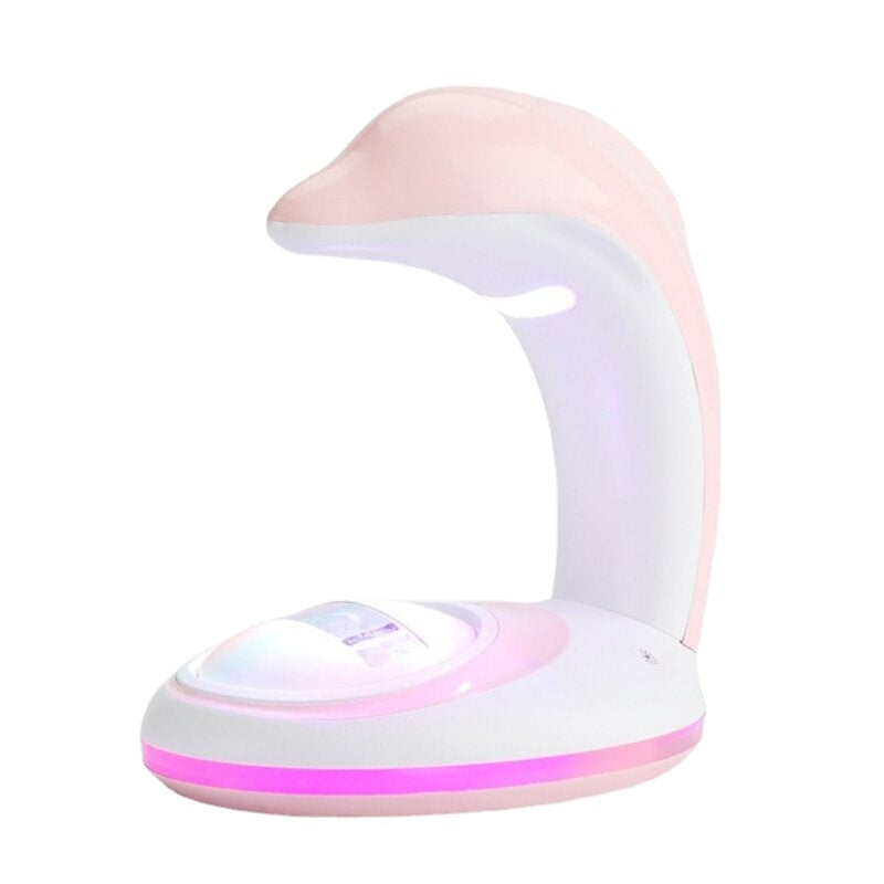 LED Lamp Night Light USB Rechargeable Rainbow Dolphin Projector Romantic Atmosphere Home Party Decoration Image 2