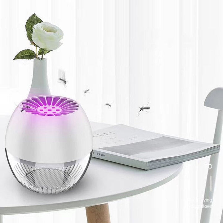 LED Indoor Photocatalyst Mosquito Killer Lamp Zapper Mute Insect Pest Trap Lamp Mosquito Repellent Image 4