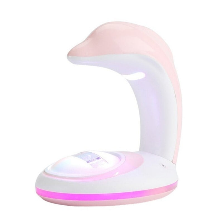 LED Lamp Night Light USB Rechargeable Rainbow Dolphin Projector Romantic Atmosphere Home Party Decoration Image 1