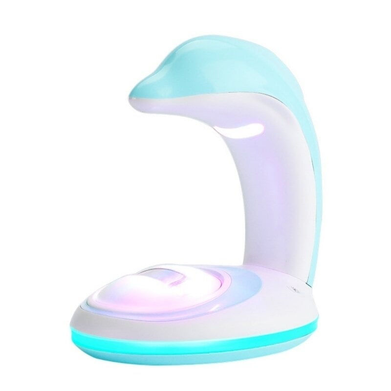 LED Lamp Night Light USB Rechargeable Rainbow Dolphin Projector Romantic Atmosphere Home Party Decoration Image 9