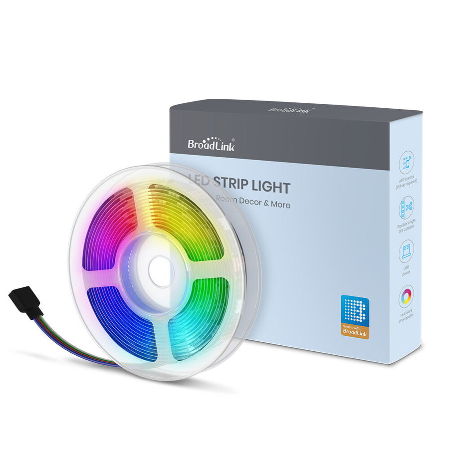 LED Strip Lights Color Changing RGB Works with RM4 Mini RM4 Pro Google Home with Remote Image 1