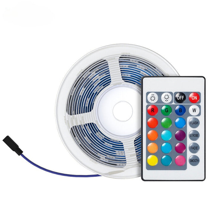 LED Strip Lights Color Changing RGB Works with RM4 Mini RM4 Pro Google Home with Remote Image 2