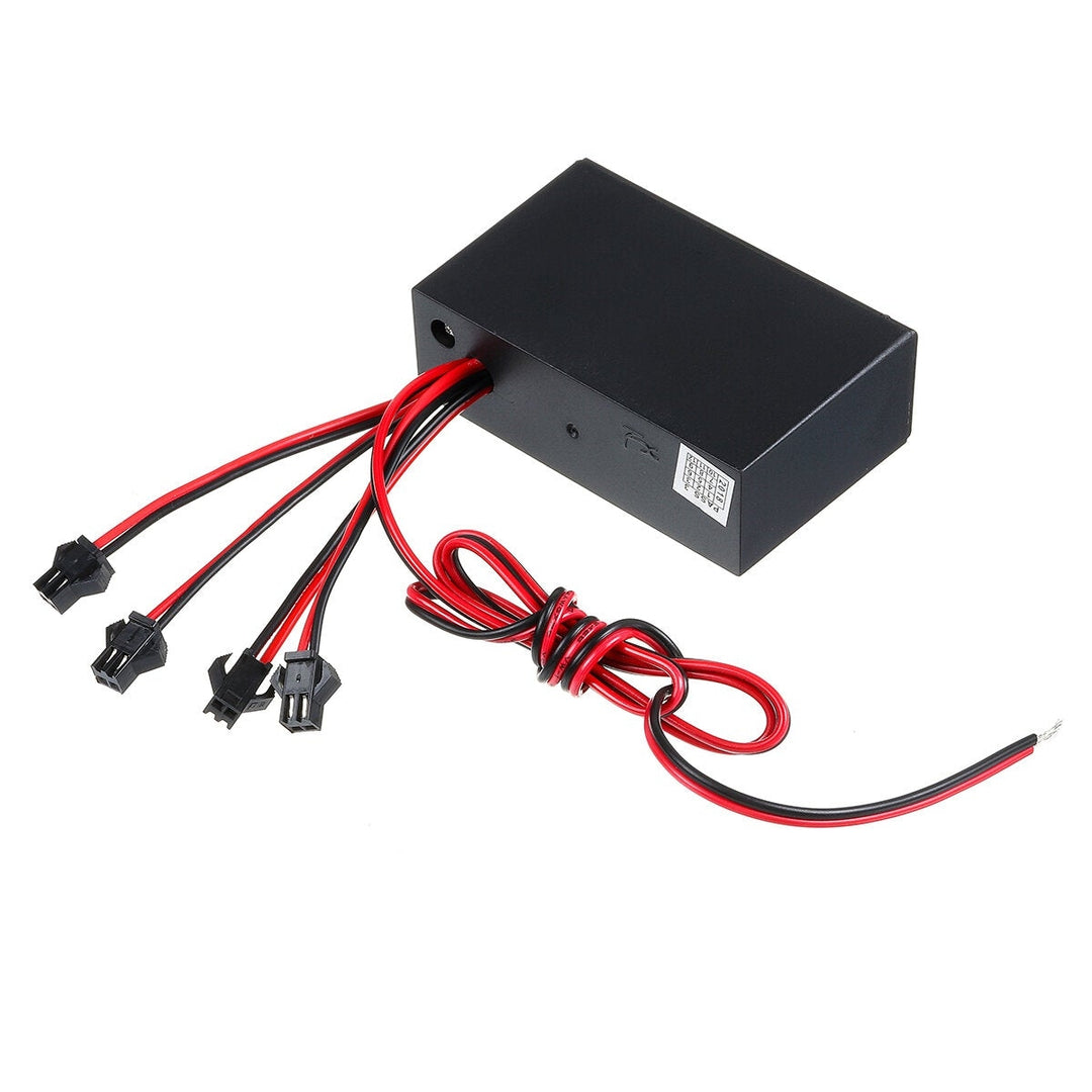 LED Strobe Flash Light Flasher 3 Flashing Modes Controller Box 4 Ways 12V V Image 2