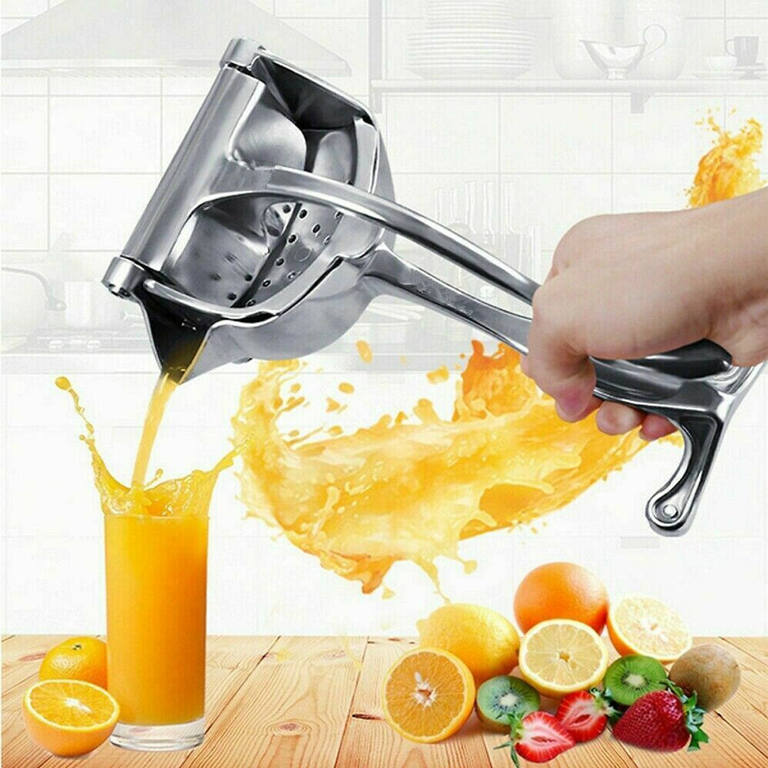 Lemon Orange Fruit Juicer Manual Juice Squeezer Hand Press Machine Kitchen Home Image 2