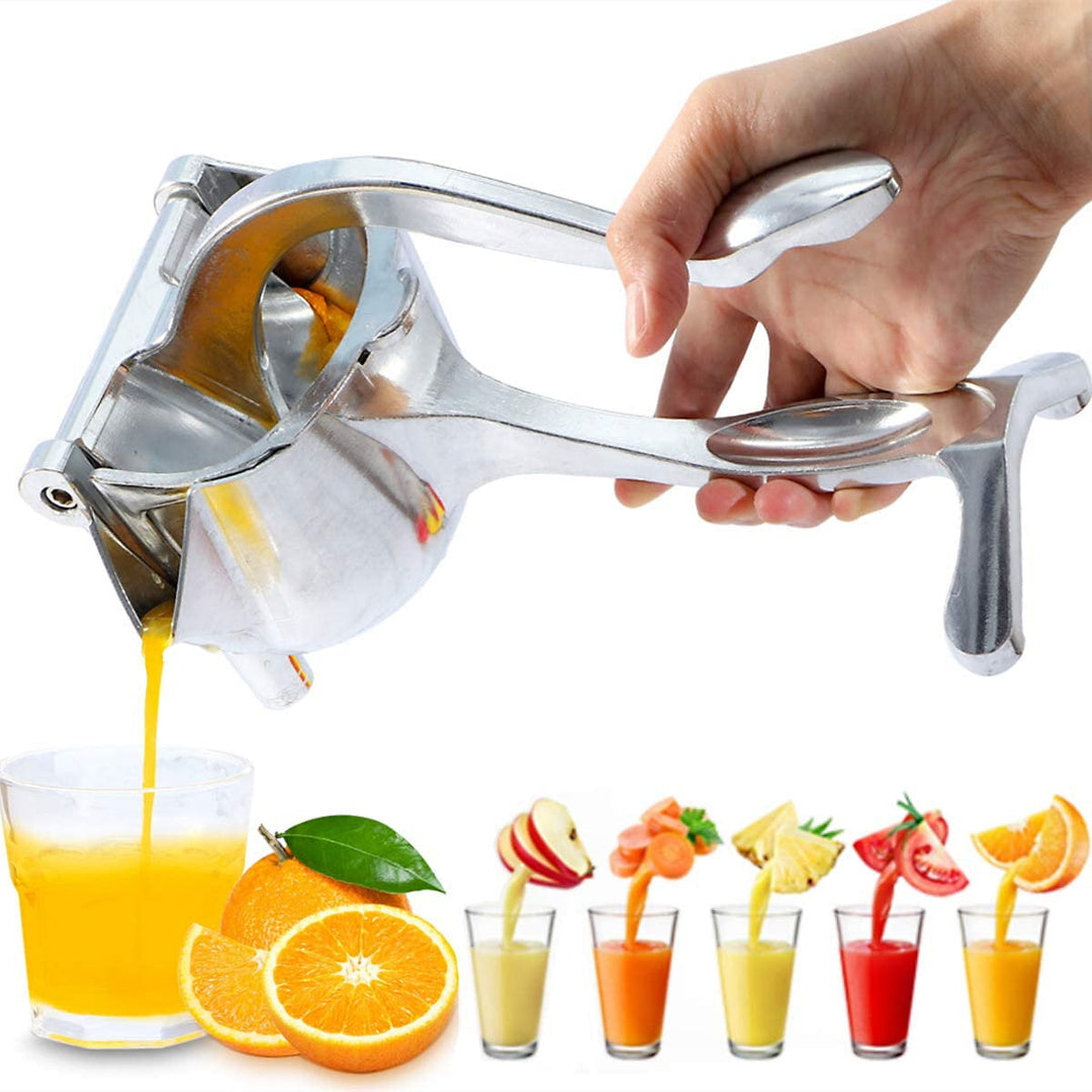 Lemon Orange Fruit Juicer Manual Juice Squeezer Hand Press Machine Kitchen Home Image 6