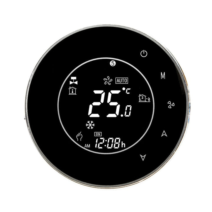 LCD Touch Screen Electric Underfloor Heating Thermostat Backlight WIFI 16A Works With Alexa Google Home Image 1