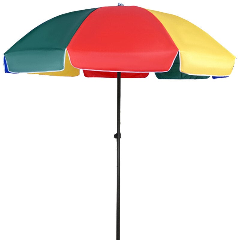 Large Beach Umbrella Tilt Aluminum Pole and Integrated Sunshade Waterproof And Sun Protection Outdoor Sunshade Image 1