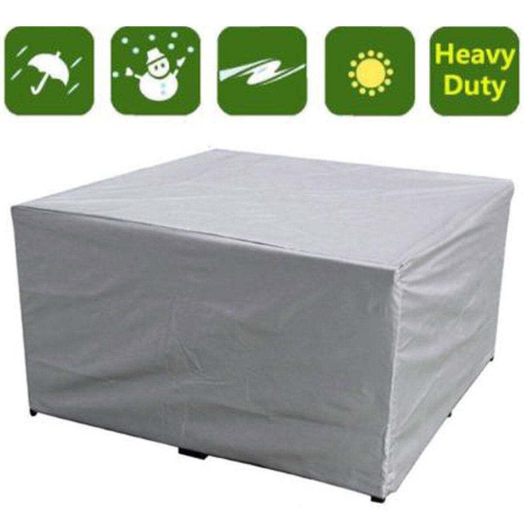 Large Capacity Waterproof Furniture Table Sofa Chair Cover Garden Outdoor Patio Protector Image 3