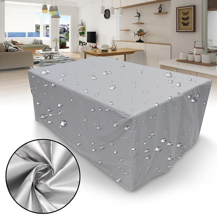 Large Capacity Waterproof Furniture Table Sofa Chair Cover Garden Outdoor Patio Protector Image 4