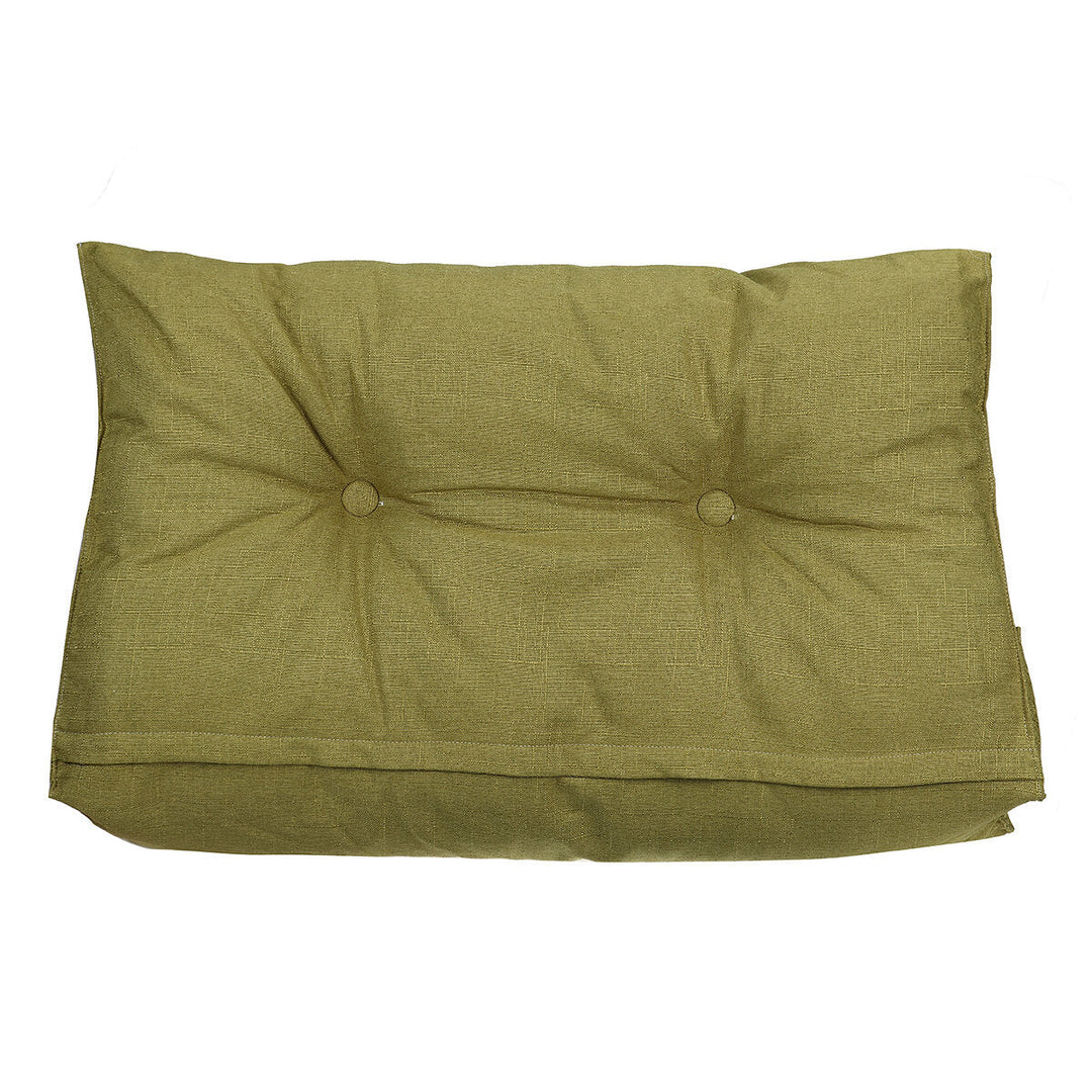 Linen Sofa Back Cushion Bed Couch Seat Rest Pad Reading Waist Support Backrest Pillow Mat Home Office Furniture Image 9