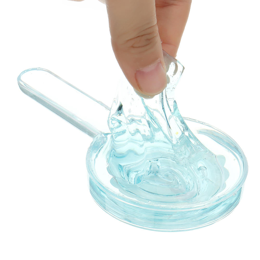 Lollipop Slime 12.56.52.5CM Transparent Jelly Mud DIY Gift Toy Stress Reliever Image 4