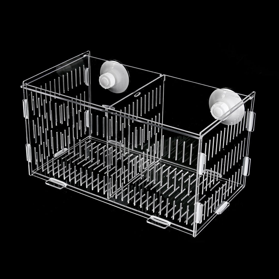 Large Aquarium Acrylic box isolation Incubator Breeding Fish Tank Breeder Hatching Image 3