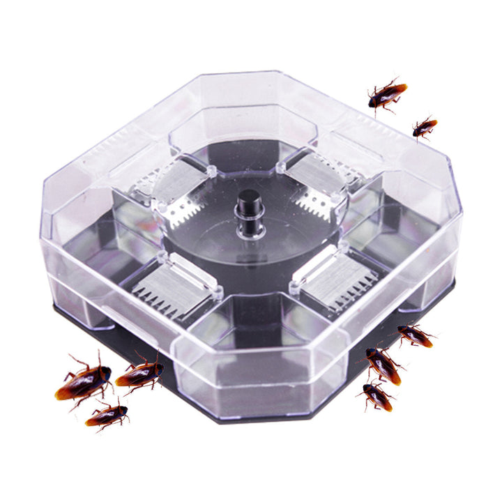 Large Cockroach Lizard Insect Trap Killer ECO Non Poison Reusable Catcher Box Snail Slug Trapper Image 1