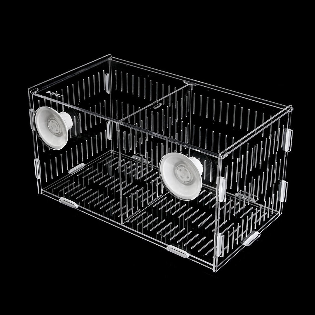 Large Aquarium Acrylic box isolation Incubator Breeding Fish Tank Breeder Hatching Image 5