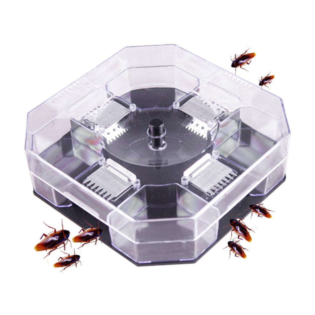 Large Cockroach Lizard Insect Trap Killer ECO Non Poison Reusable Catcher Box Snail Slug Trapper Image 12