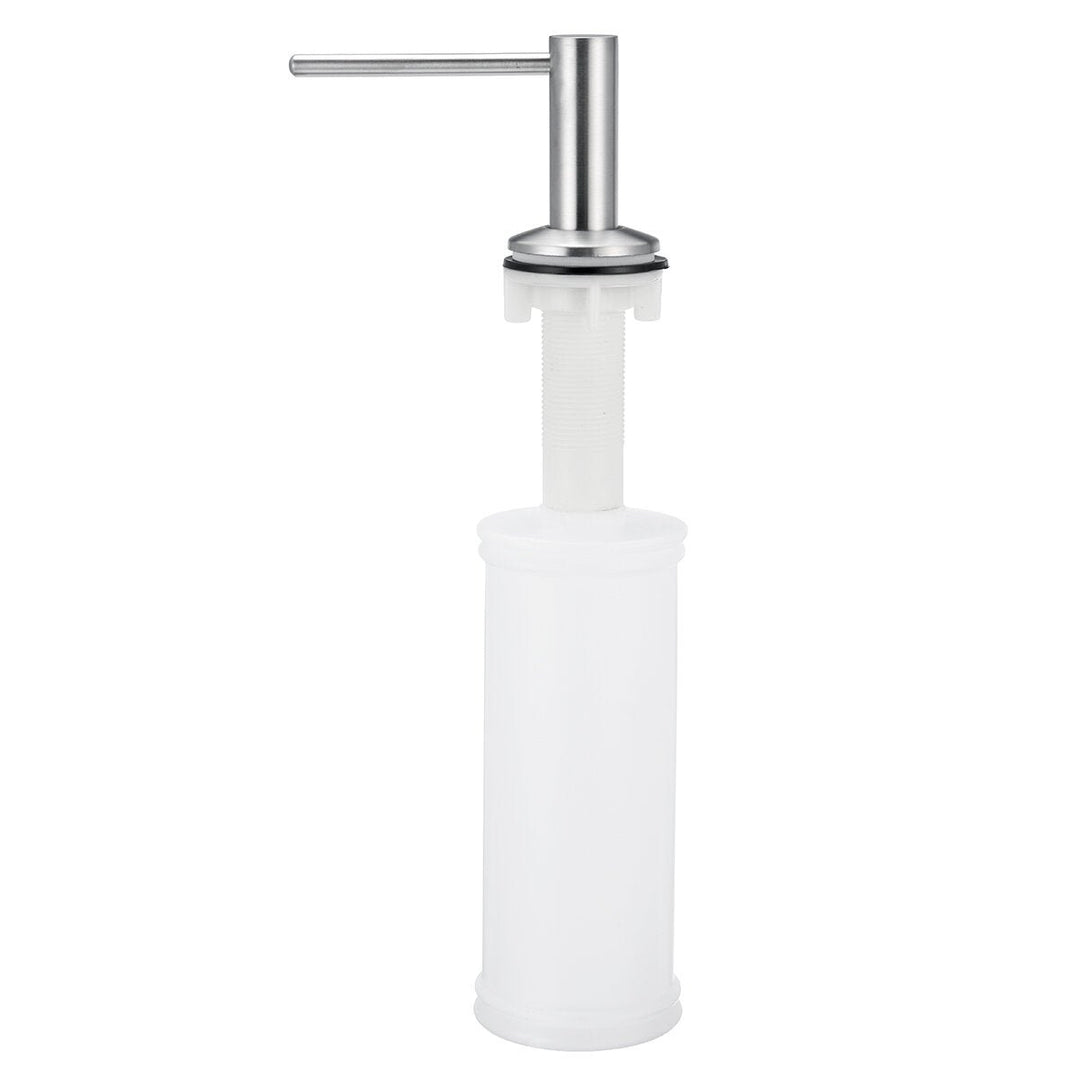 Liquid Soap Dispenser Stainless Steel Deck Mounted 300ml Kitchen Soap Dispensers Image 1