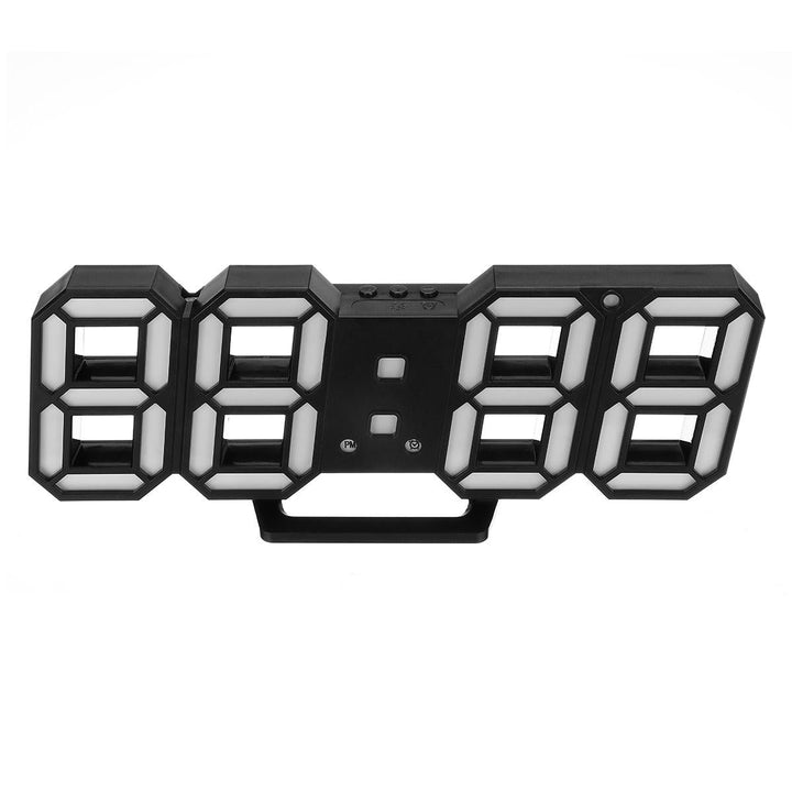 Large Modern Design Digital Led Wall Clock Watches 24 Or 12-Hour Display Image 6