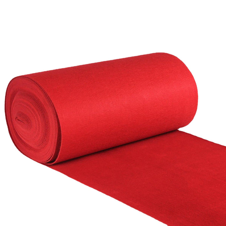 Large Red Carpet Wedding Aisle Floor Runner Hollywood Award Party Decor 65/32ft Image 4