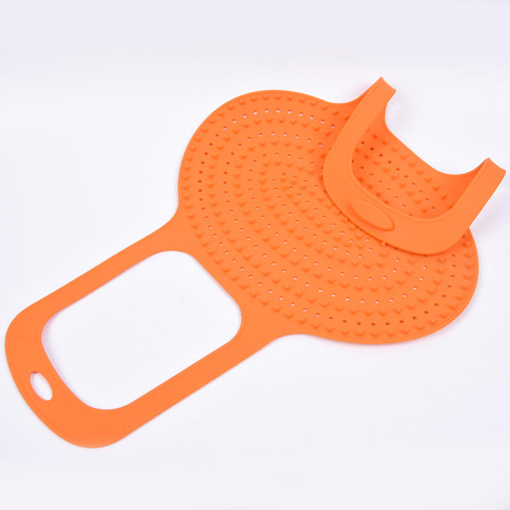 Large Silicone BBQ Mat Heat Resistant Non-Stick Oven Barbeque Meat Pad Turkey Poultry Lifter Image 3