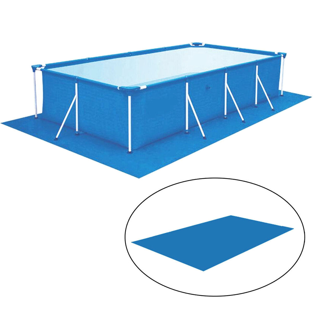 Large Size Swimming Pool Square Ground Cloth Lip Cover Dustproof Floor Cloth Mat Cover for Outdoor Villa Garden Pool Image 2