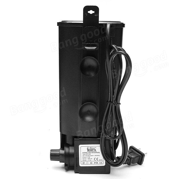 Low Water Fresh Internal Hang On Aquarium Fish Turtle Reptile Tank Power Filter Image 3