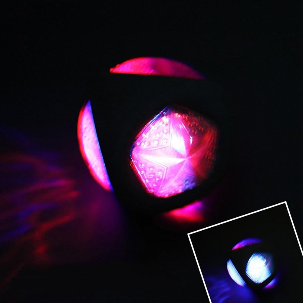 Luminous Dog Toy Durable Bouncy Balls Rubber Bouncy Dog Chewing Ball Dog Training Pet Toys Image 1