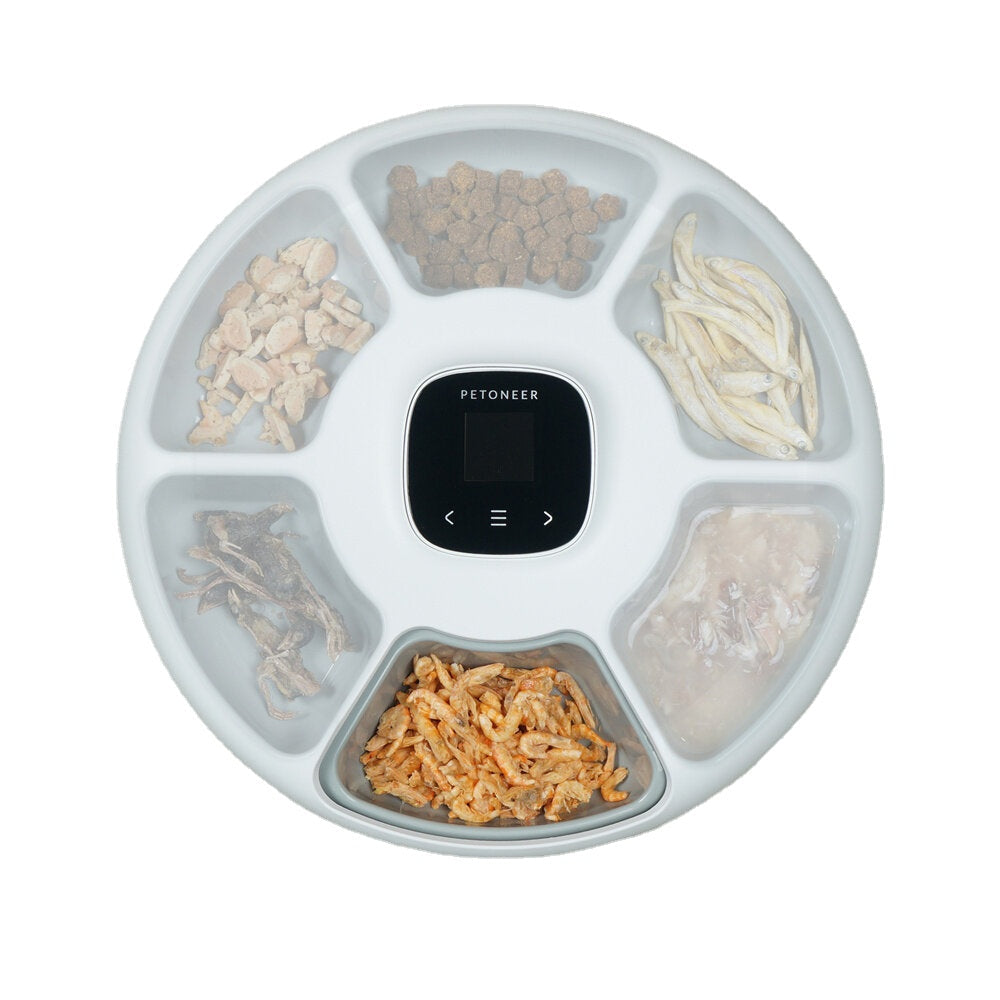 Meal Pet Feeder Smart Timing Cat Puppy Intelligent Dog Supplies Separable USB Automatic Dispenser Bowl Image 2